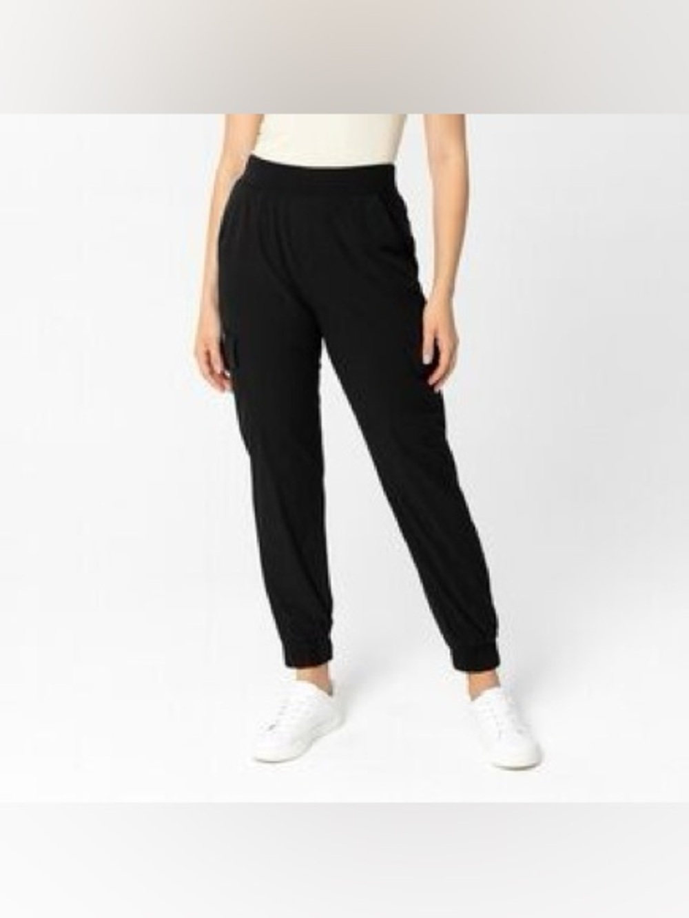 Lisa Rinna Collection-Joggers in Black